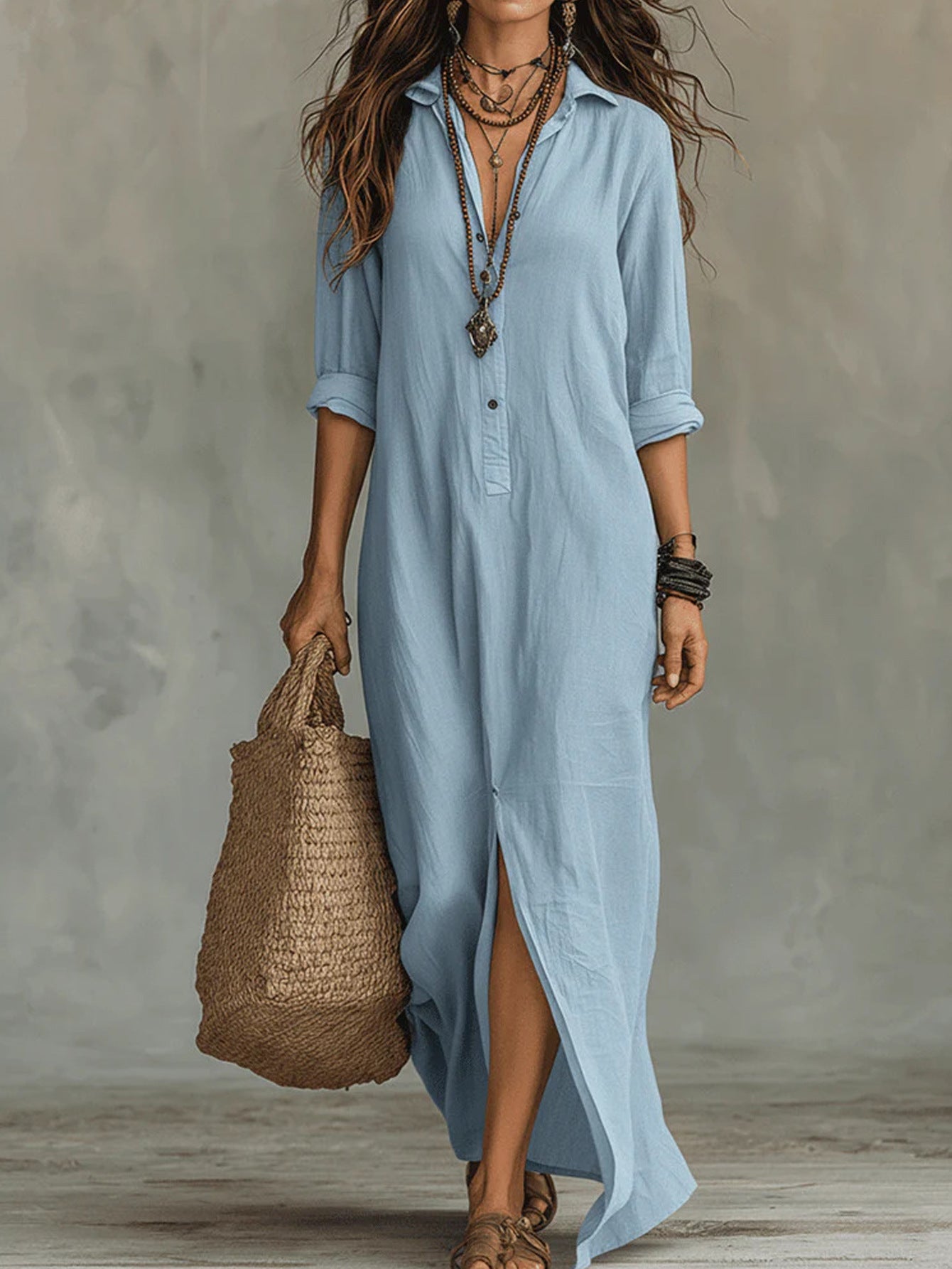 Vestido largo de verano