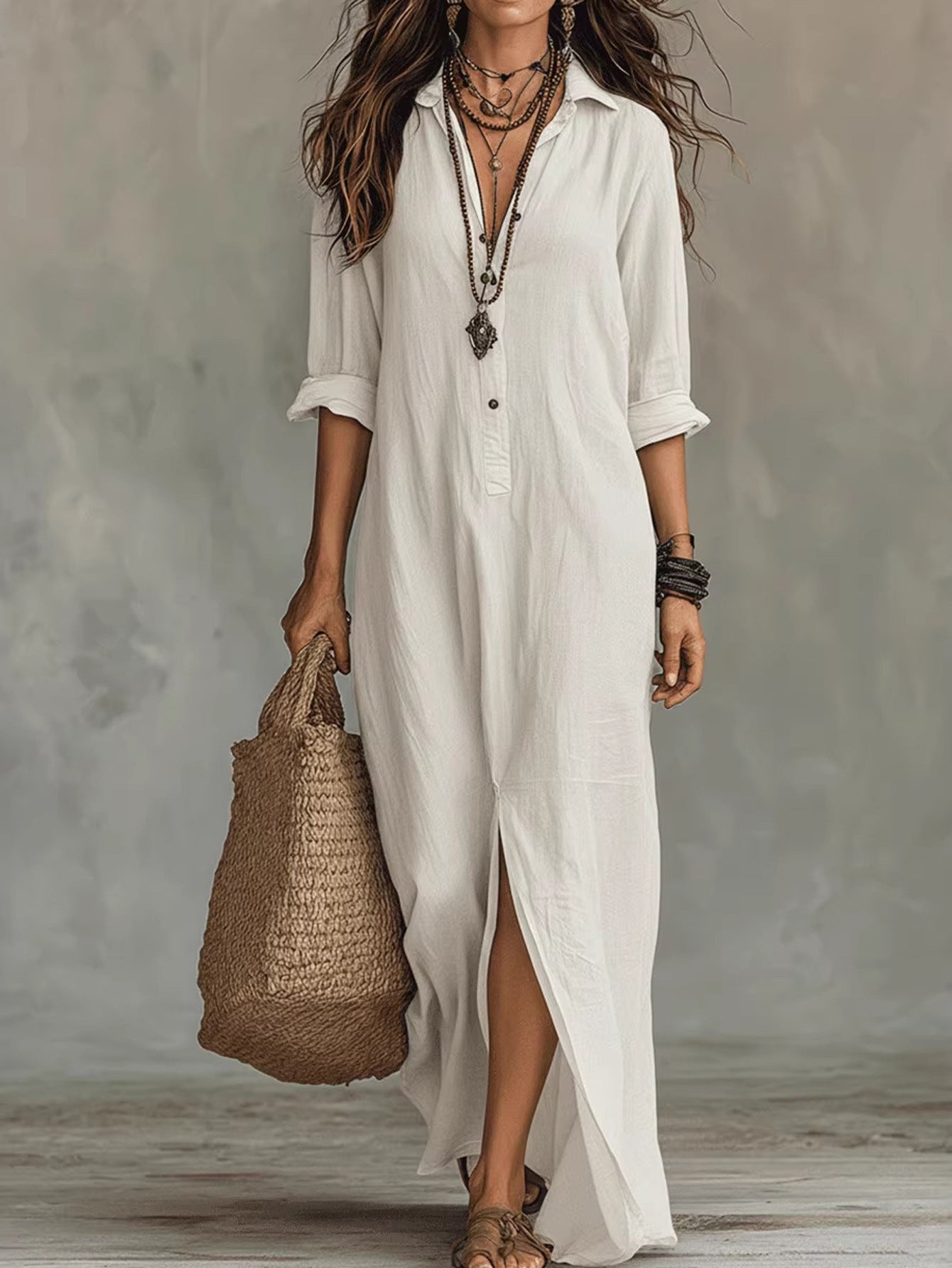 Vestido largo de verano