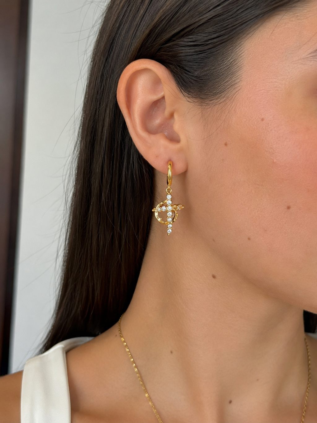 Pendientes oro