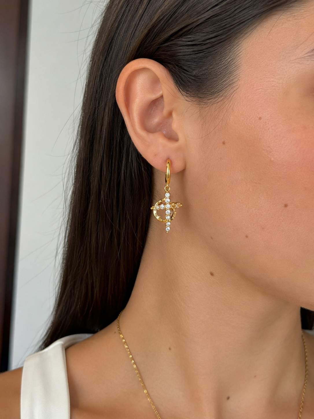 Pendientes oro